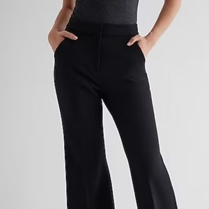 Express W’s Editor High Waisted Trouser Flare Pant